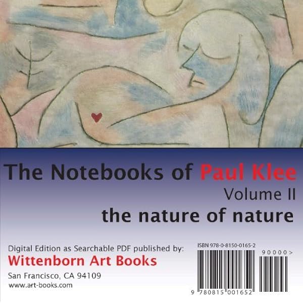 Paul Klee Notebooks: The Nature of Nature: Spiller, Jurg